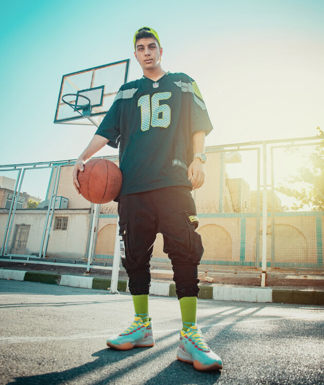 Basketball athlete